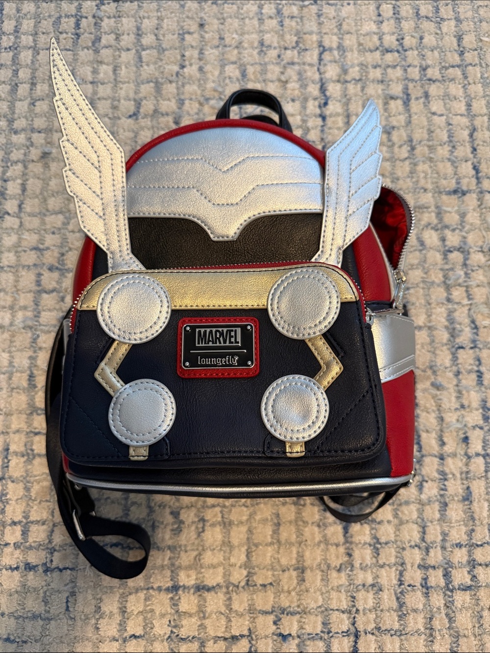 Loungefly Marvel Thor Helmet Mini Backpack